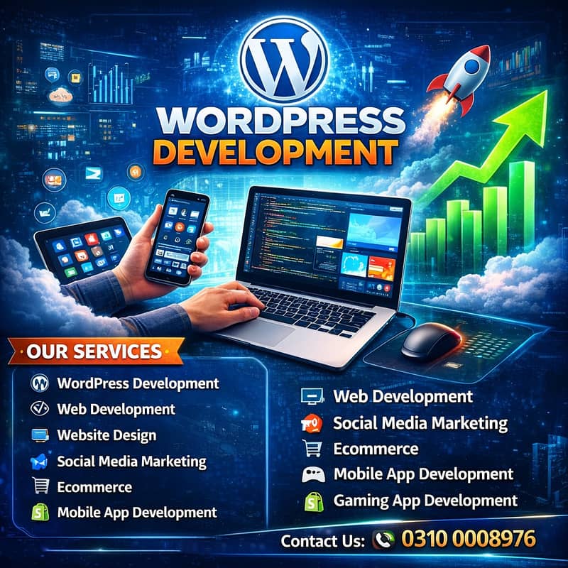 WordPress | SEO Services | Web Development | Shopify Experts | Logo 0
