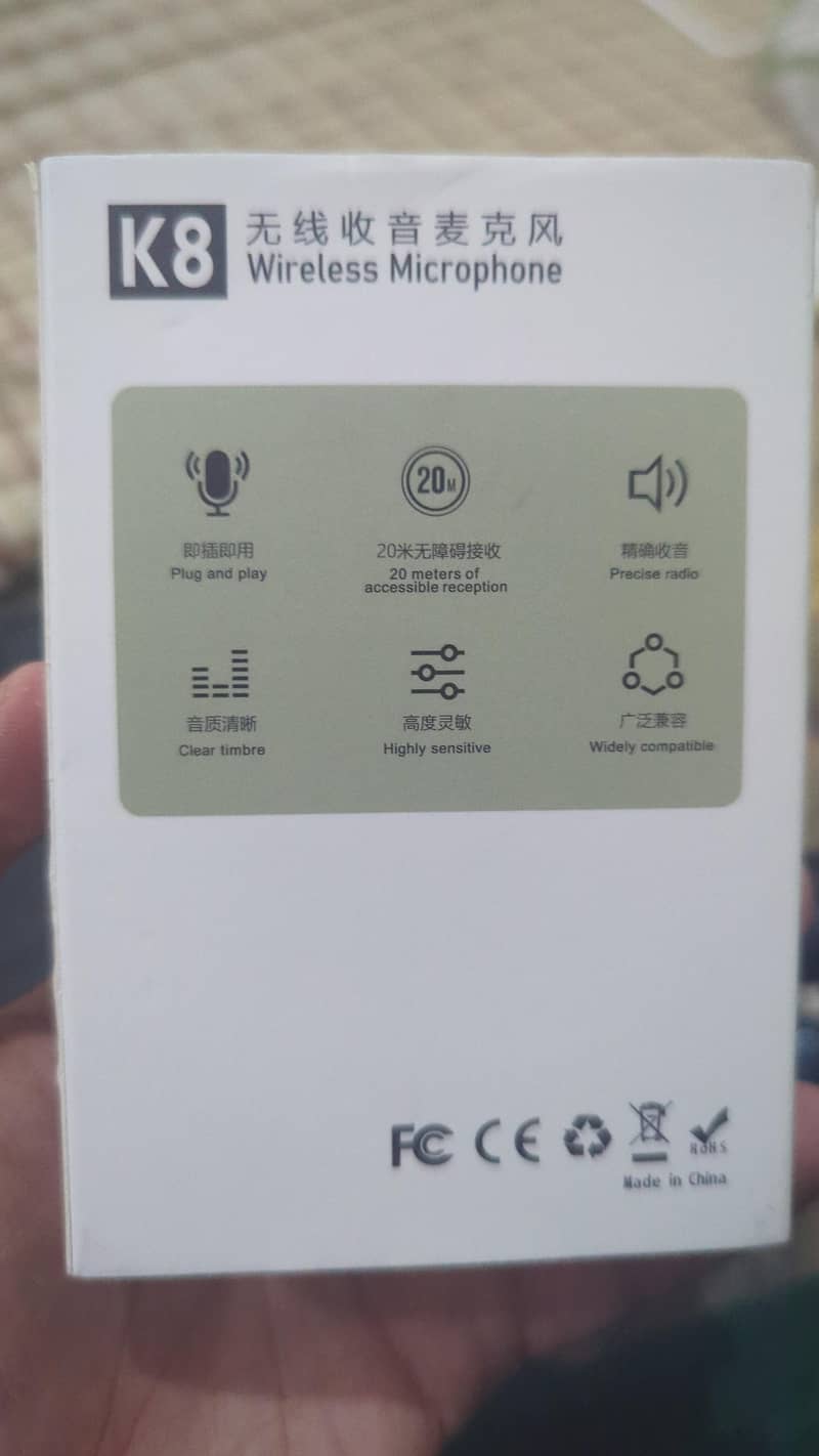 K8 Wireless Microphone 2