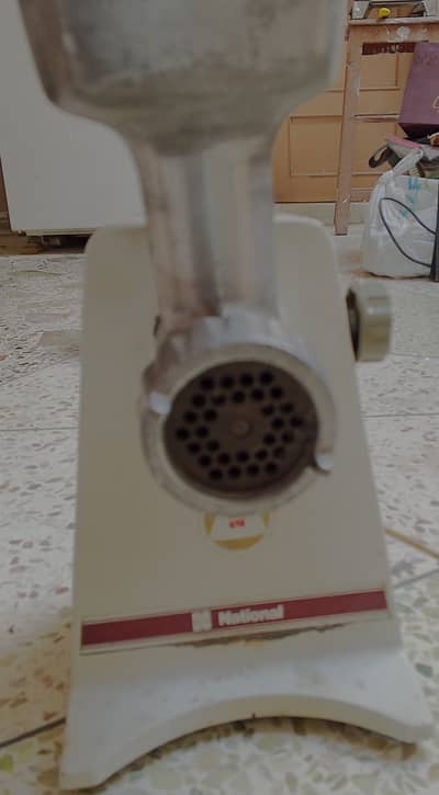 Meat Grinder Qeema Machine National Made in Japan