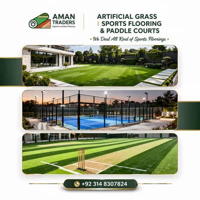 artificial grass, pedal Court turf, All sports flooring All sports net