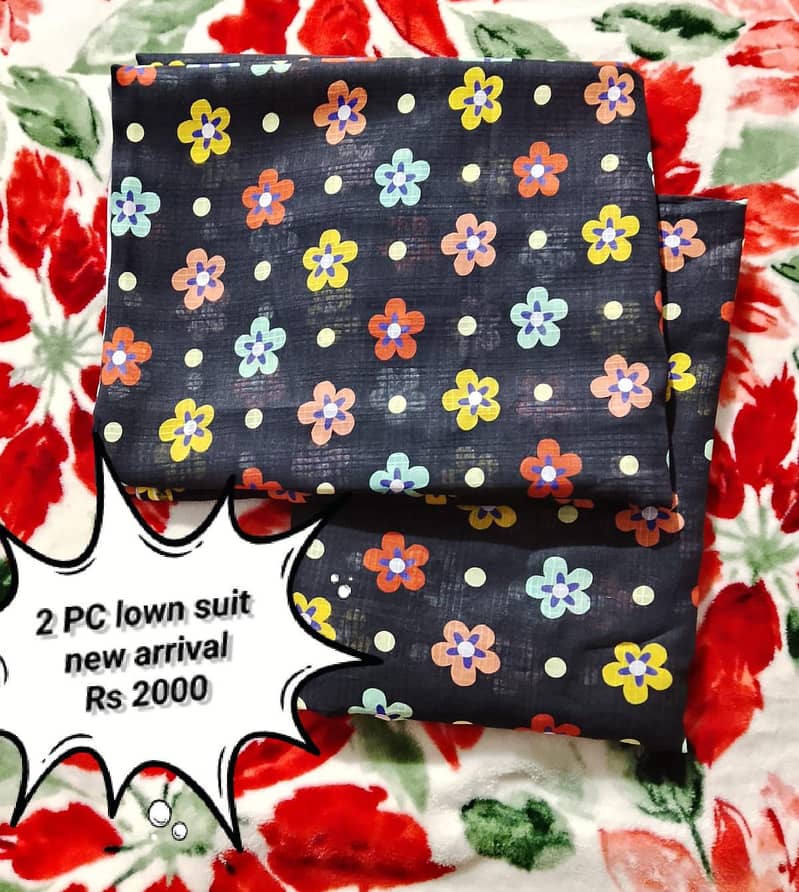 Summer Unstitched Lawn Suit 3PC – Premium Quality 10