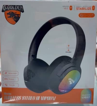 Brand New G-Golden Headphones For Sale