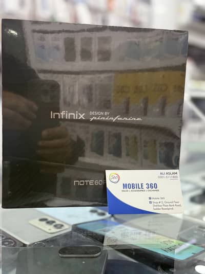 Infinix NOTE 60 pro Black edition