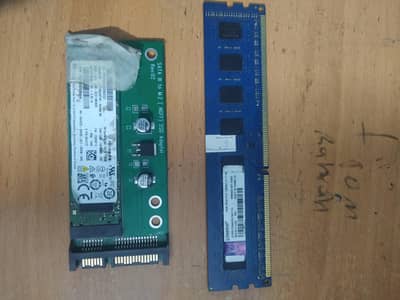128gb SSD M. 2 and 4gb Ddr3 RAM