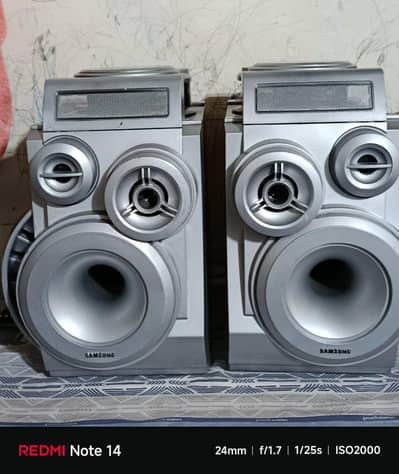 Samsung Dual 6 inch speakers pair No Amplifier check Karwa K Donga