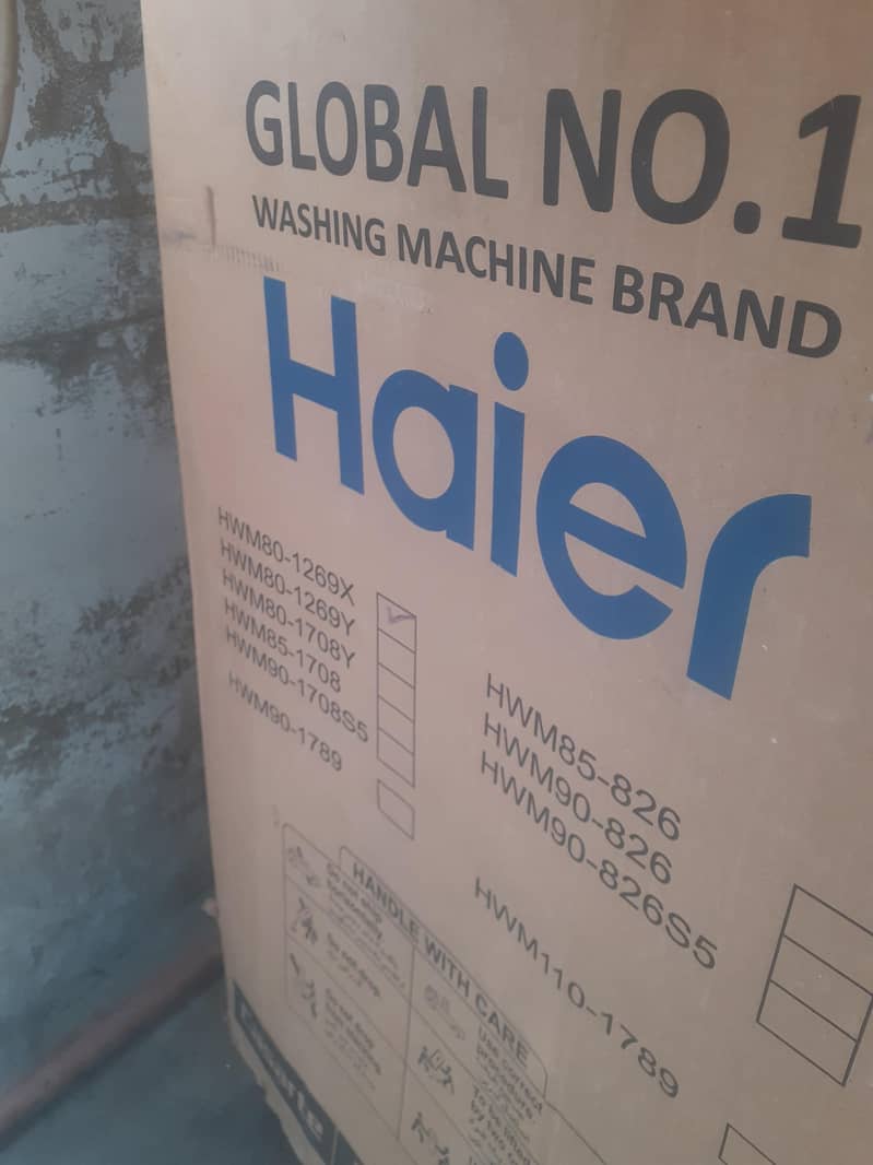 Haier washing machine  [ Brand New Box Packed] 1