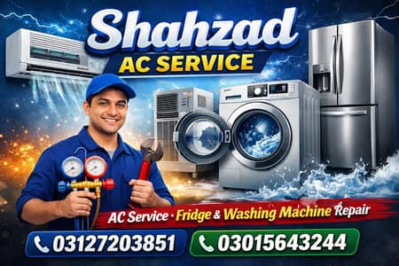 AC Service & fridge & Washing Machine Repair Lahore - ghr par