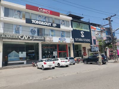 Prime Commercial Building for Rent High-End Brand Location | Ground + Mezzanine + Massive Basement Access