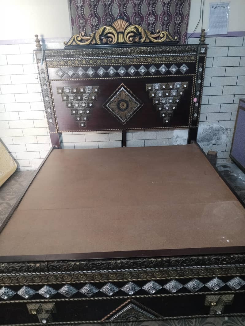 bed set 2sid table dressing table 0