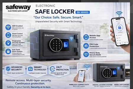 ELECTRONIC DIGITAL PASSWORD SAFE LOCKERS
