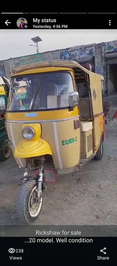 Rickshaw auto Euro