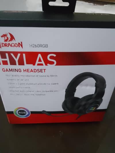 REDDRAGON H260 RGB HYLAS HEADPHONE
