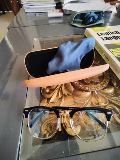 Ray ban glasses.