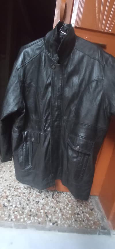 Pure Leather Water proof Jacket