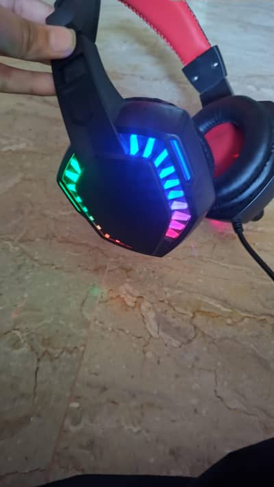 New RGB gaming headphones