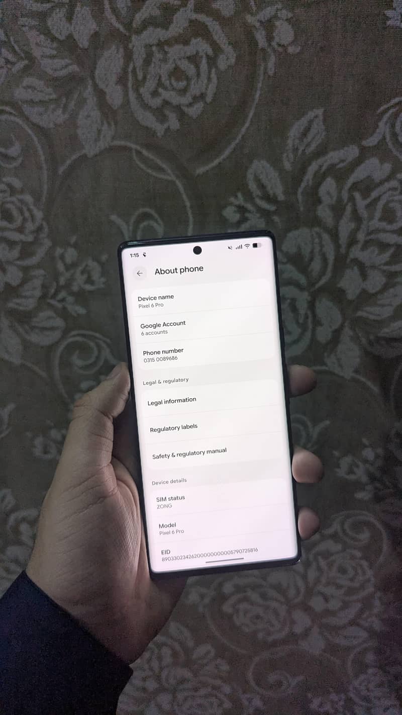 Google Pixel 6 Pro 3