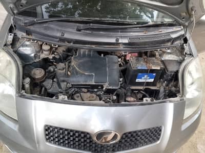 Toyota Vitz model 2007 Registration 2012 complete file