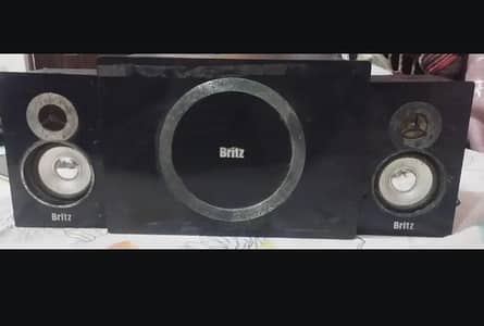 Britz Boofer + 2 Speakers Without Amplifier