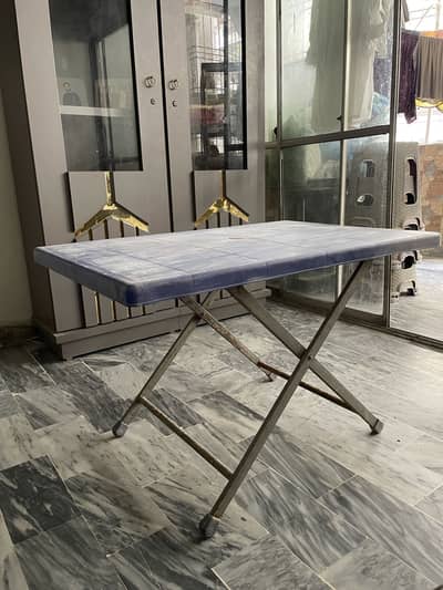 Adjustable Folding Table – Strong & Durable – Good Condition