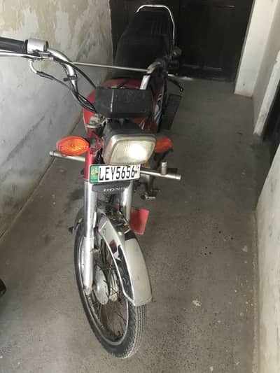Metro 70 cc bike for sale