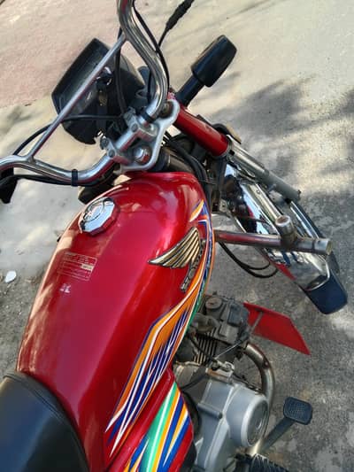 Honda CD 70 single hand use 55,000 KM driven, All original documents