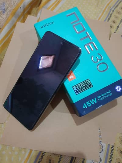 Infinix Note 30 8GB 256GB PTA Approved With Box Urgent Sale