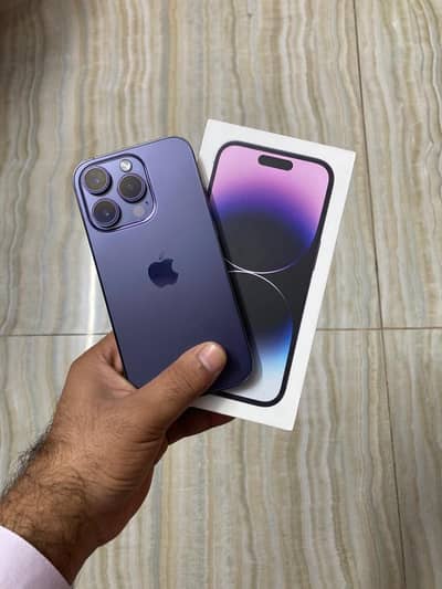 iPhone 14 Pro dual SIM HK 256 total genuine pta approved