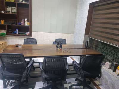 Office Work Table |Heavy Duty |Ideal for 3 Systems Setup |3Table Avail