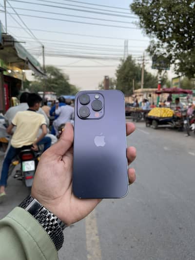 Iphone 14pro | 128gb | Dual Phy PTA | box | 78 battery | waterpack