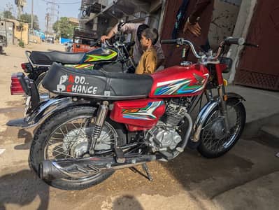 Honda CG 125 2021 - Lust condition - 2023 Tanki Tapa