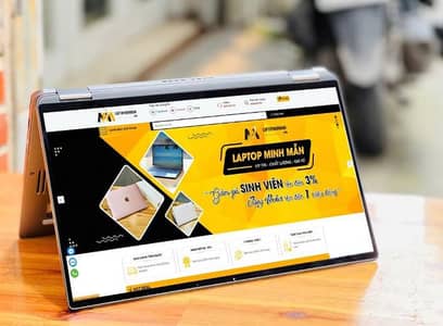 Dell Touch Screen i5 7th Gen ( Ram 8GB + SSD 128GB) IPS Display 360