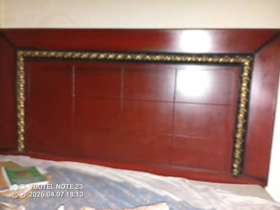 King Size Bed with Matress / Slightly used for sale