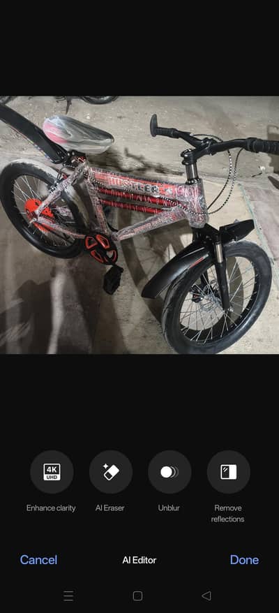 Bicycle just 15 days used like new