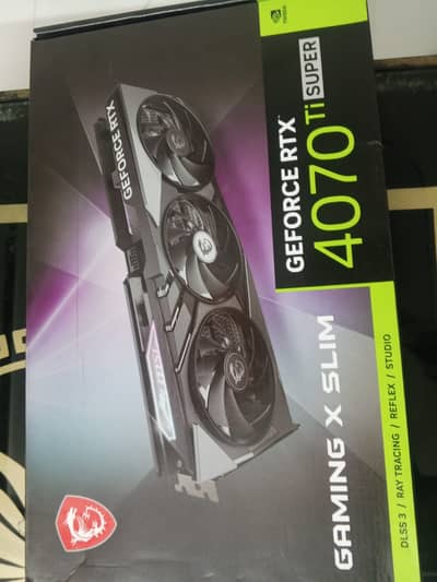 MSI GeForce RTX 4070 Ti SUPER 16G GAMING x slim