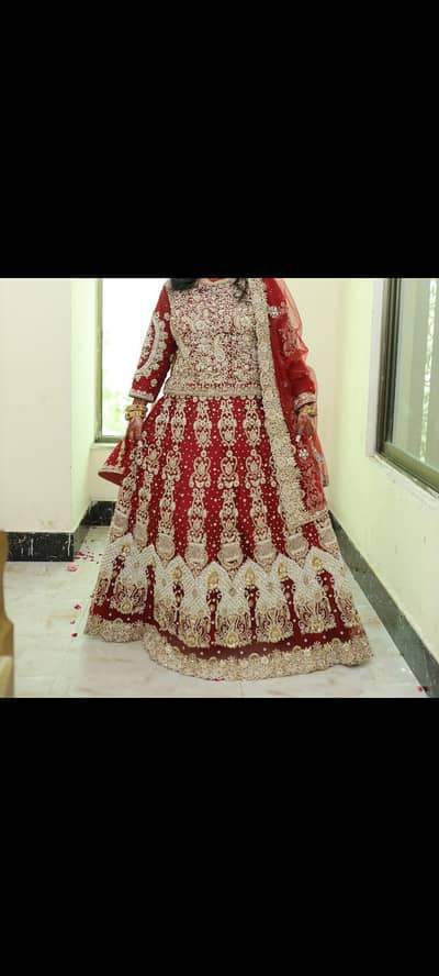 Bridal Lehnga net stuff