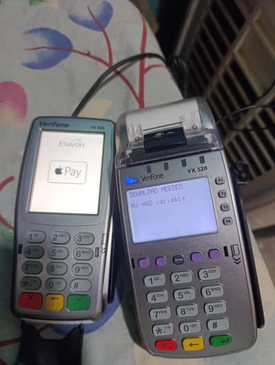 Verifone vx520 And Verifone vx820