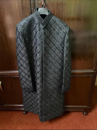 Black sherwani/ wedding dress / grooms sherwani / sherwani available