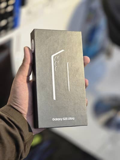 s25 ultra 12/512 just box open full warranty