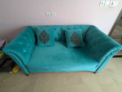 two seater comfortable sofa
