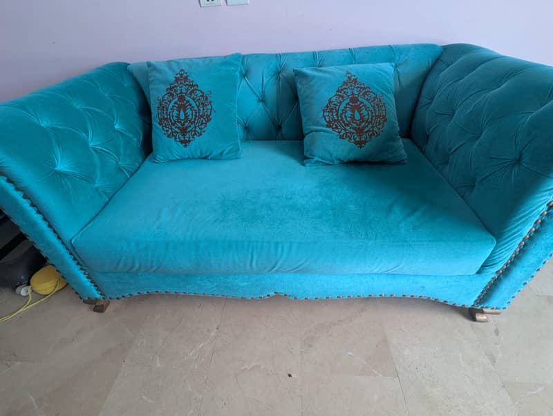 two seater comfortable sofa 1