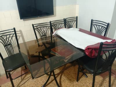 Dining table with chairs