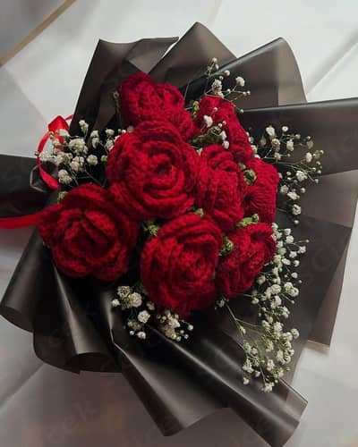Crochet Bouquet & Chocolate Bouquet – Best Gift in Multan 