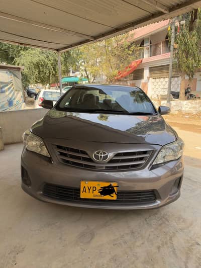 Toyota COROLLA GLI 1.6 2012 Model orignal Grey Colour