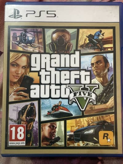 GTA V ps5 disc