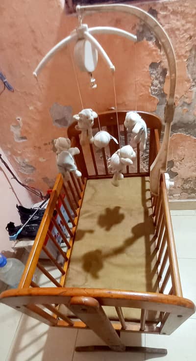 Baby Wooden Cot For Salea