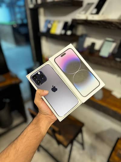 iPhone 14 Pro Max PTA approved 256gb hk model