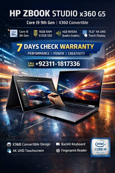 Intel Core i9-9880H powerful workstation and gaming laptop