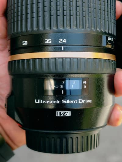 Tamron 24-70 f2.8 VC for canon -2 Camera Sony Alpha A3500 & Nikon D70