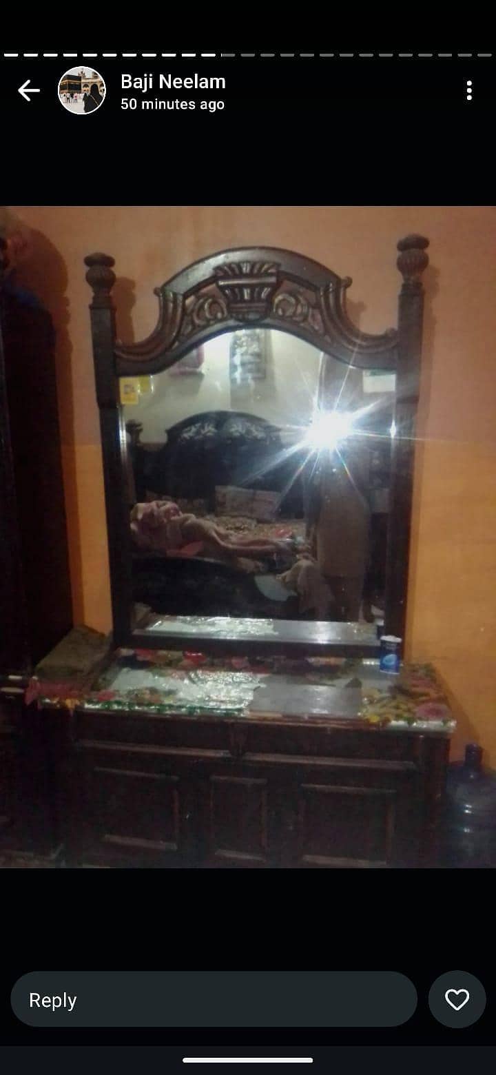 bed, dressing table, side table, kitchen wardrobe 3