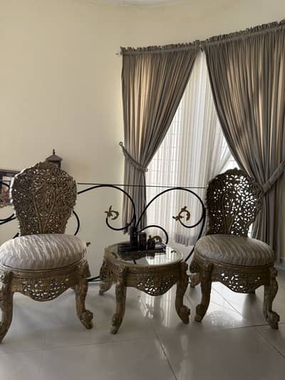 Original shesham chinoti chair